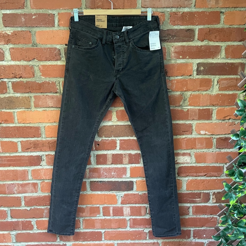 H&M Women’s Jeans Skinny Low Waist 31/32 New w Tags
